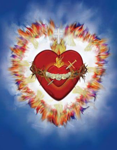 Corazones de Jesús y de María